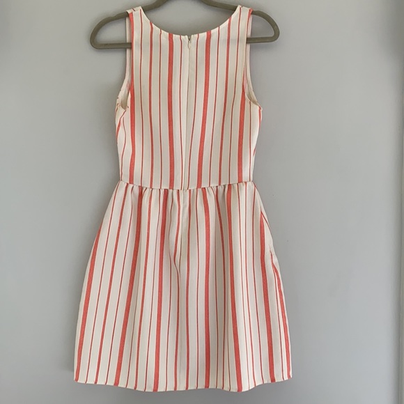 Modcloth White and Pink Striped Sundress - Picture 2 of 11